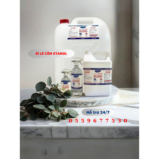 Cồn y tế xịt khuẩn etanol laborch 70 độ 90 độ 96 độ chai 500ml 1l, có vòi xịt