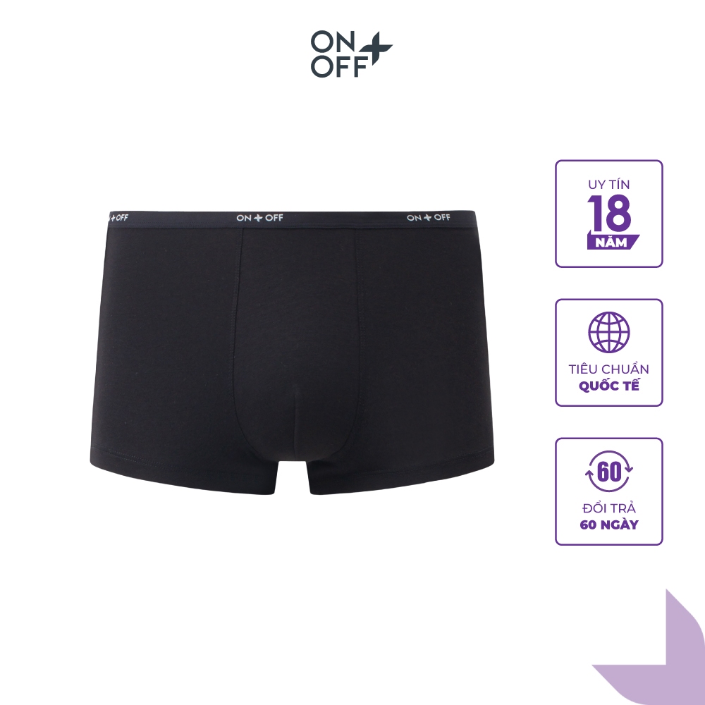 Quần lót nam ONOFF dáng trunk mềm mại, co giãn - 18UO24A241