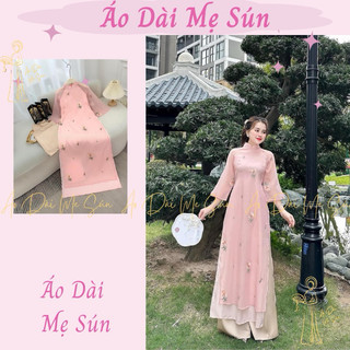 Áo Dài Cách Tân 4 tà siêu xinh