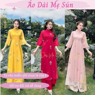 Áo Dài Cách Tân 4 tà siêu xinh