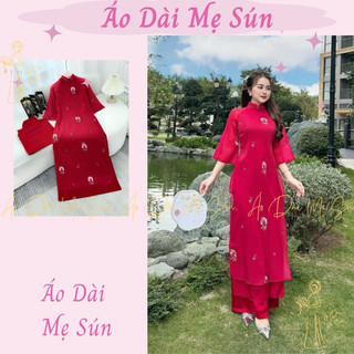 Áo Dài Cách Tân 4 tà siêu xinh