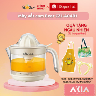 Máy vắt cam tự động Bear CZJ-A04B1, dung tích 400ml, dễ dàng vệ sinh, công suất 30W, chính hãng