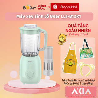 Máy xay sinh tố 1.2L Bear LLJ-B12K1 - 3 tốc độ xay nhuyễn, ép trái cây, làm sữa hạt, chính hãng - BẢO HÀNH 18 THÁNG