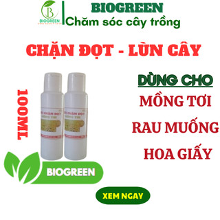 Chặn đọt mồng tơi, rau muống phân bón lá cho rau màu chai 100ml