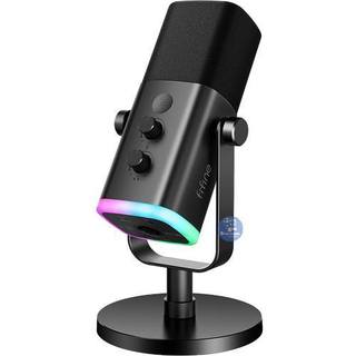  Micro Thu âm FIFINE XLR USB AMPLIGAME AM8 – DYNAMIC RGB MICROPHONE 