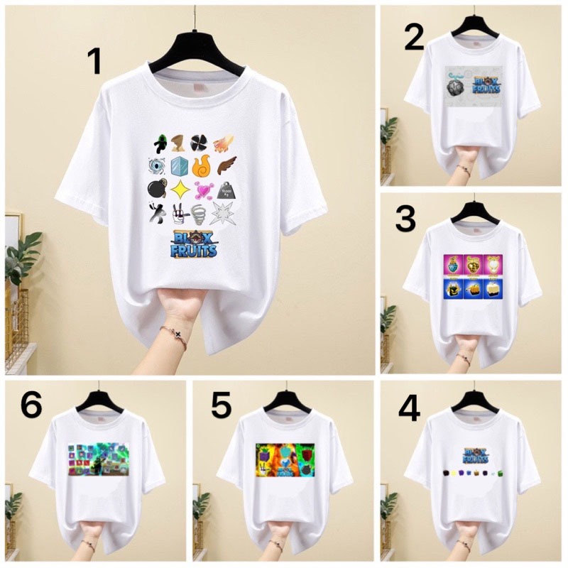 Áo thun Blox fruit / áo hình Game Blox fruit