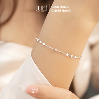 Lắc tay (chính hãng) thiết kế từ Châu Âu dành cho Nữ, 100% bằng Bạc Ý cao cấp trắng sáng lấp lánh | LT962 JULI JEWELRY