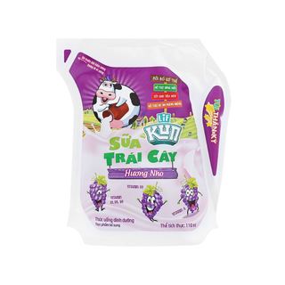 Sữa Kun bịch lẻ 110ml đủ mùi