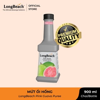 Mứt Ổi Hồng - LongBeach Pink Guava Fruit Based Preparation 900ml