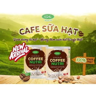 Cà phê sữa hạt SoyNa coffee Nutri lon 800g/lon 400g