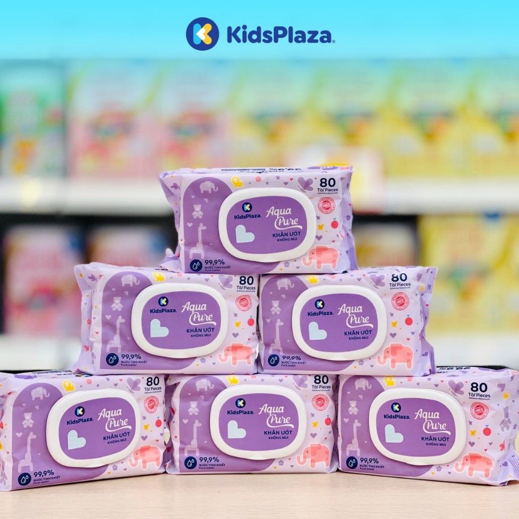 Khăn ướt tinh khiết Kids Plaza