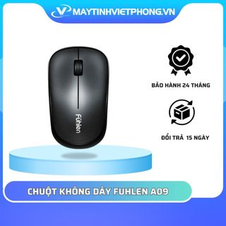 CHUỘT KHÔNG DÂY FUHLEN A09B  (USB/ĐEN)