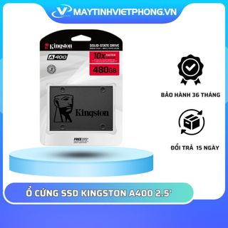 Ổ CỨNG SSD KINGSTON A400 2.5 INCH SATA3 (ĐỌC 500MB/S - GHI 450MB/S)