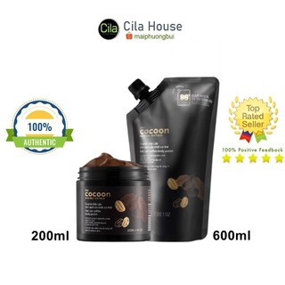 Tẩy da chết body The Cocoon cà phê Đắk Lắk 200ml - Cila House
