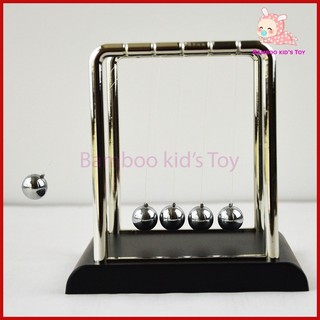 Con lắc newton inox con lắc xả stress trang trí bàn học dao động để bàn làm quà tặng độc đáo