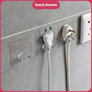 Móc Dán Tường Chân Không Móc Treo Phích Cắm Điện Treo Vật Dụng Đỡ Điện Thoại TEECI U145