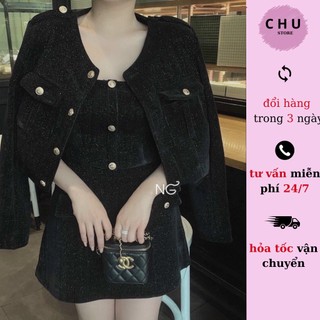Set dạ 3 món thu đông đi làm đi chơi