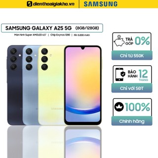 Điện thoại samsung galaxy a25 5g 6gb/128gb - 8gb/128gb - bảo hành điện tử