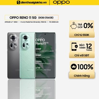 Điện thoại oppo reno 11 5g chính hãng - bảo hành 12 tháng