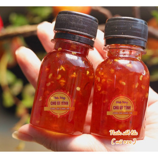 Nươc sốt tắc nhà ÚT BÌNH vị chua ngọt chấm bánh tráng hoặc hải sản chai 50ml Mã 926