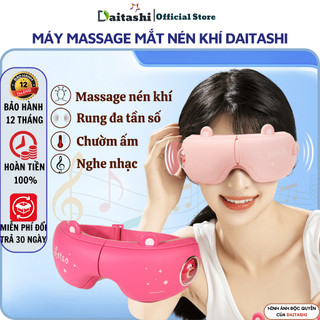  Máy massage mắt DAITASHI DS003 mát xa nén khí chườm ấm rung bluetooth nghe nhạc 