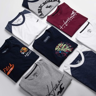 Áo thun Abercrombie, Hollister - Chất Cotton Mềm Mịn, Thoáng Mát
