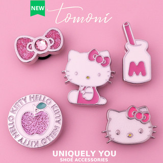 Sticker Gắn Dép, Charm Dép Cross Kim Loại Đính Đá Hình Các Nhân Vật Hoạt Hình Xinh Xắn - TM57
