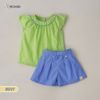 B037 Đồ Bộ Hè Bé Gái Xinh House