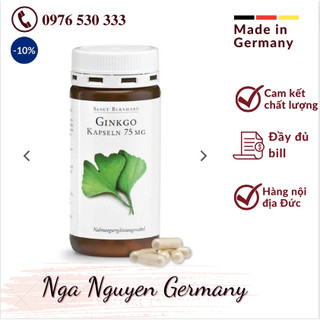 Viên uống Bổ não Ginkgo Sanct Bernhard 240v nội địa Đức _ Hàng chuẩn, đủ bill