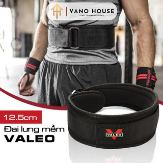 Đai lưng mềm tập gym valeo, phụ kiện tập gym chính hãng