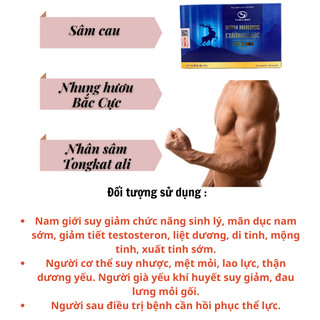 Sâm Nhung Cường Lực Tuệ Linh 30 Viên