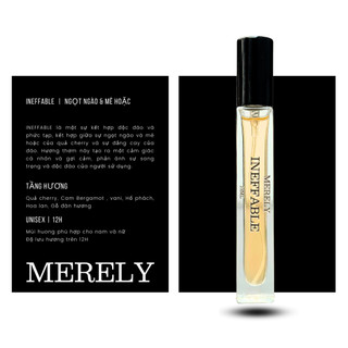 Nước hoa merely ineffable – mùi hương ngọt ngào mê hoặc | 10ml