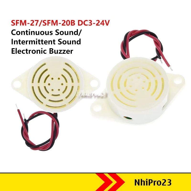Còi 3v - 24v dc SFM-27