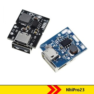Mạch sạc dự phòng mini cổng micro, Type-c 3.7v