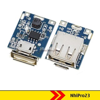 Mạch sạc dự phòng mini cổng micro, Type-c 3.7v