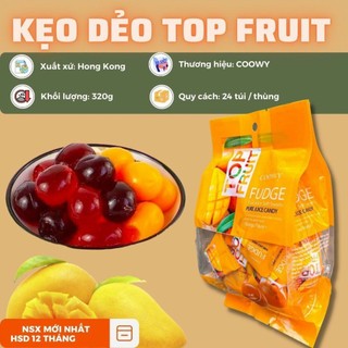 Kẹo dẻo trái cây vị xoài top fruit siêu ngon