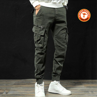 Quần Jogger nam túi hộp bo gấu chất kaki mền mịn co giãn bốn chiều phong cách thể thao và đẳng cấp