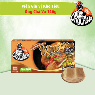 Viên gia vị kho tiêu ông chà và gold 126g