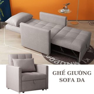 Giường sofa đơn, sofa giường kéo thông minh hiện đại phong cách châu âu - giường sofa gấp gọn đa năng
