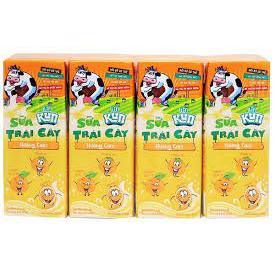 Sữa trái cây kun hương cam 180ml
