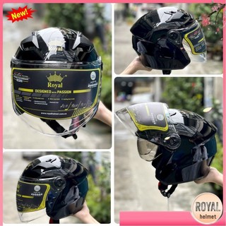 Mũ bảo hiểm royal m268 siêu phẩm 2 kính/bảo hành 12 tháng ..