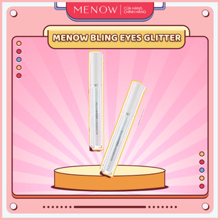 Bút nhũ mắt ánh ngọc trai kẻ mắt, vẽ bọng mắt MENOW Bling Eye Glitter lâu trôi  1.7g