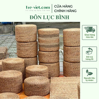 Đôn Ngồi Lục Bình - Đôn Bèo Tây - Bàn Trà dùng trang trí nhà cửa - Round Ottoman