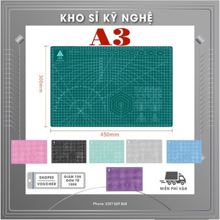 [RẺ VÔ ĐỊCH] chuyên sỉ Bảng kê cắt tự liền A3 DIY Cutting Mat thủ công kê vải