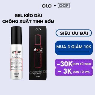 Gel chống xuất tinh sớm kéo dài lâu ra chiết xuất thảo dược an toàn 5ml 30ml - GoF Store