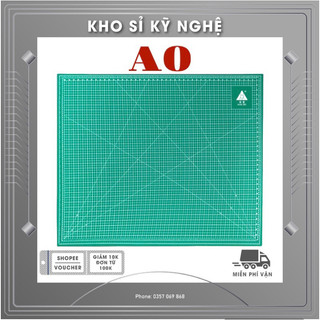 [RẺ VÔ ĐỊCH] chuyên sỉ Bảng kê cắt 3 lớp tự liền A0 DIY Cutting Mat thủ công, kê vải may