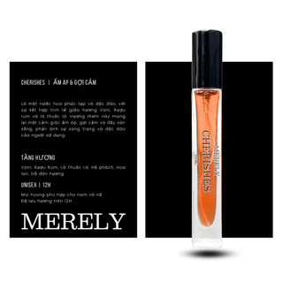Nước hoa merely cherishes - mùi hương ấm áp gợi cảm | 10ml