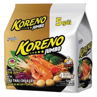  MÌ JIUMBO LẨU THÁI 5*100G 