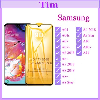 Kính cường lực 9D Samsung A04/A04s/A05/A05s/A6 2018/A6+/A7 2018/A8 /A8+/A9 2018/A9 Star/A8 Star/A10/A10s/A11 Full màn
