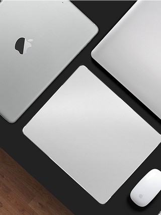 Miếng lót chuột chơi game chống trơn trượt chất liệu hợp kim nhôm ( Mouse pad )
